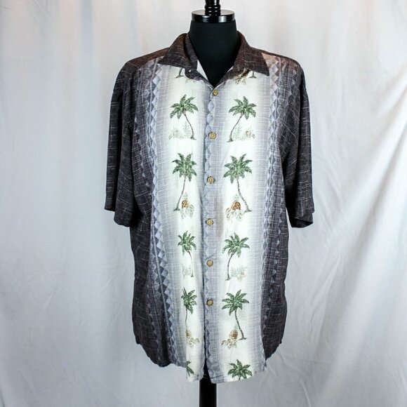 Paradise Collection Hawaiian Shirt Palm Tr… - Picture 1 of 5